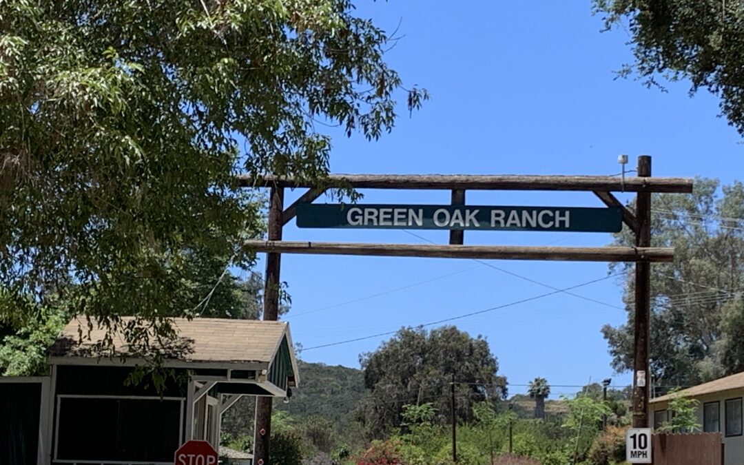 Green Oak Ranch Entrance Sign