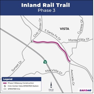 Inland Rail Trail SANDAG