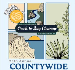 Creek to Bay Cleanup flyer